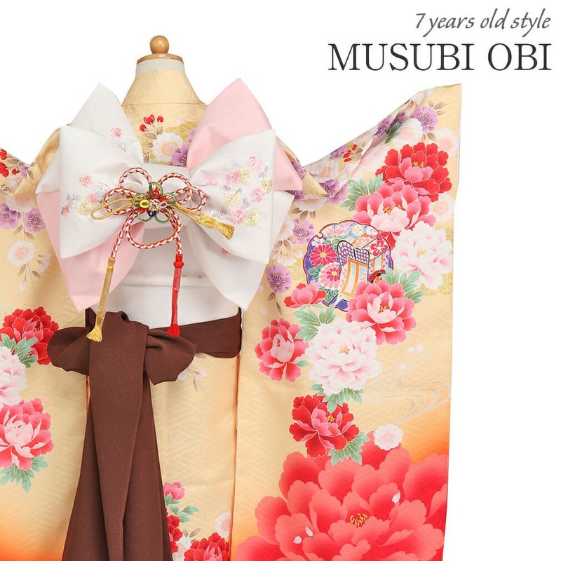 7歳の七五三に！可愛い結び帯