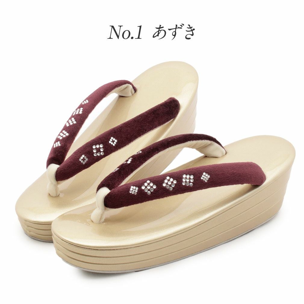 草履 厚底 成人式 振袖 Mサイズ Lサイズ LLサイズ フリーサイズ 3枚芯
