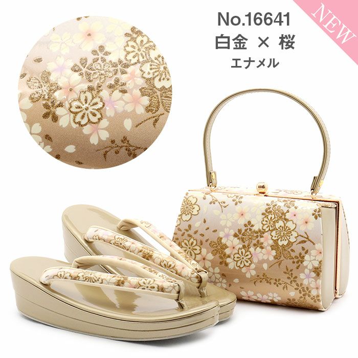 エナメル草履バッグセット/No.20 エナメル草履バッグセット/No.20の通販 by 旭日商事♪月水金発送｜ラクマ