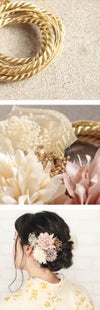 花髪飾り