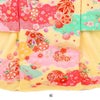 お宮参り着物女の子産着黄色まり正絹祝い着のしめ掛け着初着服装赤ちゃん販売