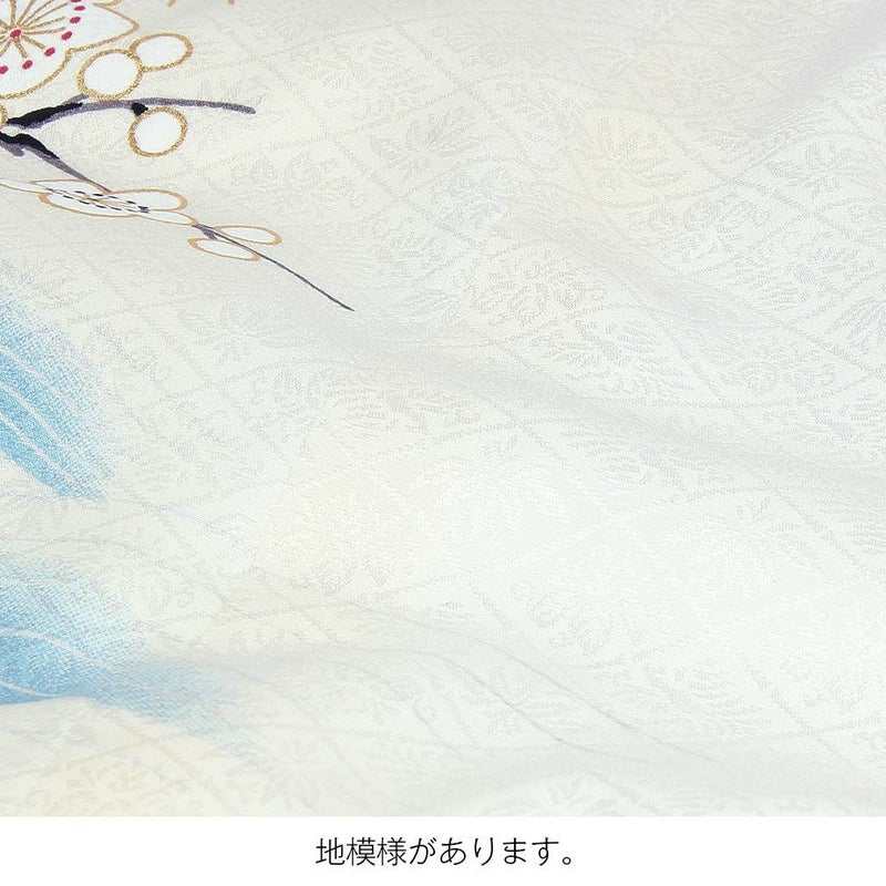 男の子用のお宮参り用産着_地模様があります