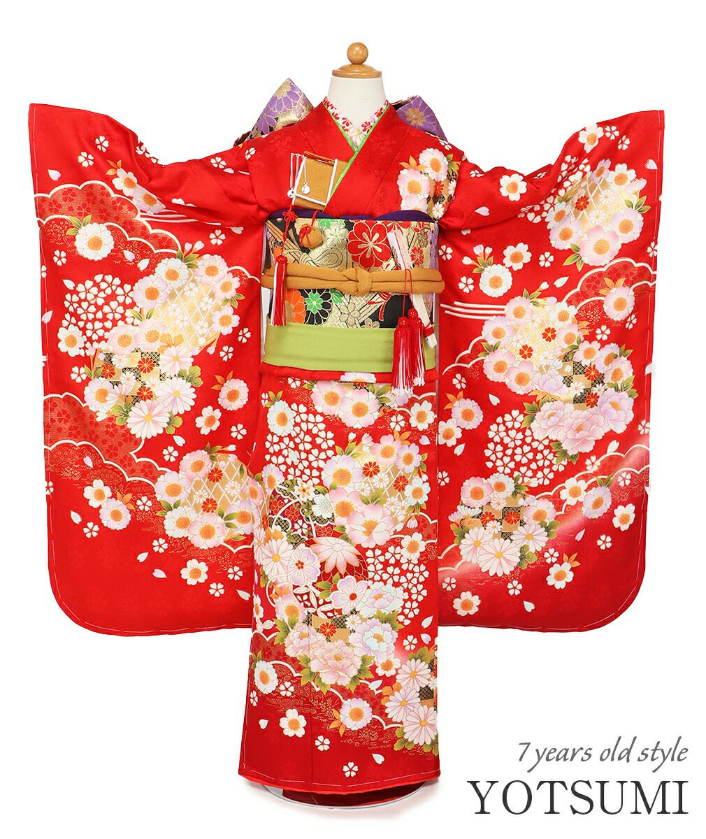 着物　七五三用　7歳　お祝い　 楽天市場】＼在庫処分市セール／ 七五三 着物 7歳 袷用 日本製 逸品