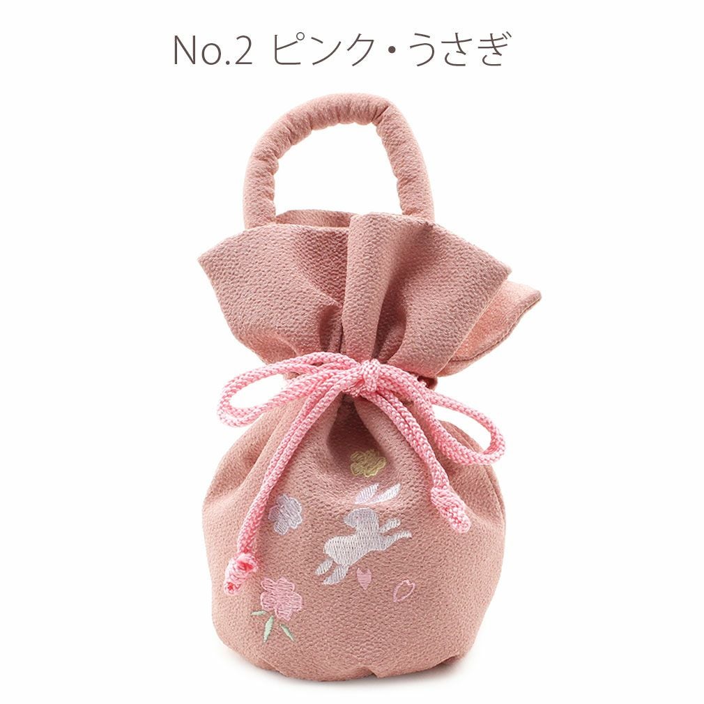巾着 きんちゃく 七五三 女の子 3歳 5歳 7歳 三歳 五歳 七歳 子ども用