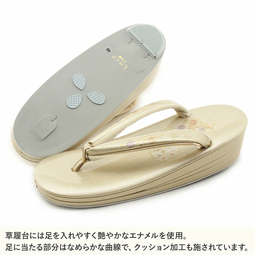草履 礼装用 Mサイズ Lサイズ フリーサイズ 日本製 レディース 3枚芯