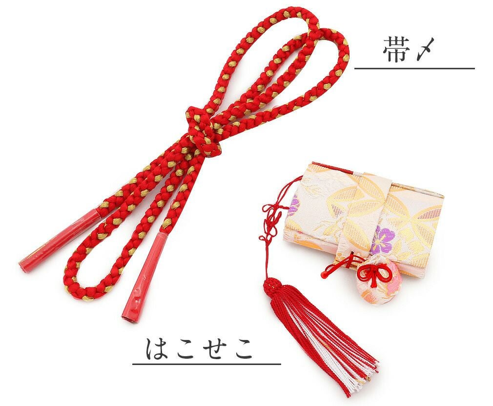七五三 7歳 七歳 小物 はこせこセット 草履 約21cm 女の子 販売 白 薄