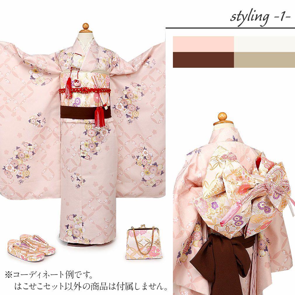 七五三 7歳 七歳 小物 はこせこセット 草履 約21cm 女の子 販売 白 薄