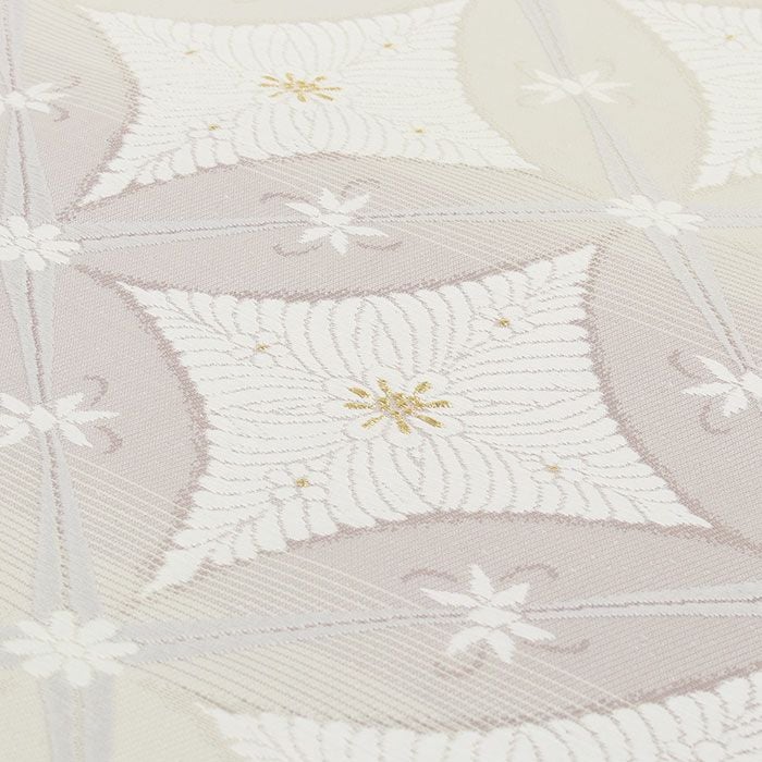 結婚式の黒留袖色留袖や訪問着に合わせたい仕立て上がり袋帯。入学式やお宮参り七五三参り等お子様の行事の礼装にも最適。フォーマルな着物を上品に装う袋帯。