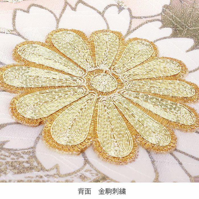 お宮参り 着物 女の子 産着 祝い着 白 鞠 桜 梅 蘭 吉祥花 正絹 友禅