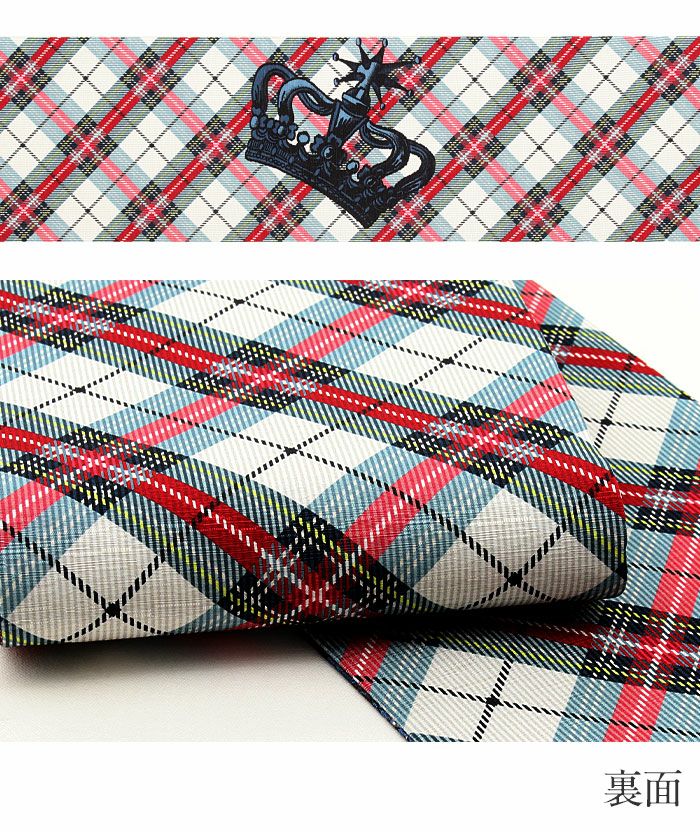新品 WAKKA イギリス ロンドン 両面 着物 浴衣 半幅小袋帯 6380 半幅帯 帯 WAKKA LONDON 正絹 長尺 リバーシブル 黒 ロンドン