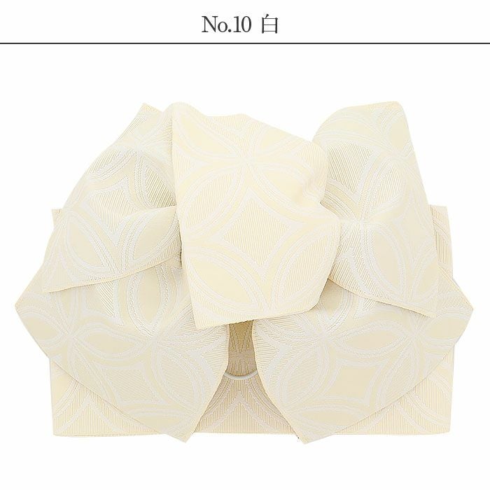 浴衣帯作り帯＜七宝／全14色＞ピンク赤黄色クリーム黄緑青紫ターコイズ黒白(ポリエステル100％)【つくり帯付け帯結び帯リボン簡単大人大人用おとなゆかたゆかた帯レディース浴衣用ゆかた用単品ykto_3ss】