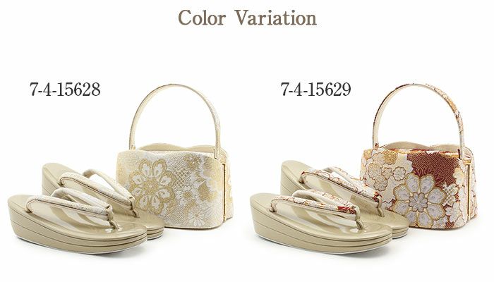 【Lサイズ】春爛漫 和装 草履バッグセット 日本製 草履バッグセット 刺繍草履バッグセット Lサイズ 成人式 振袖 春爛漫
