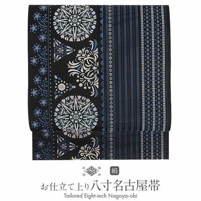 美品】協和織物 博多織 名古屋帯 美品】協和織物 博多帯 名古屋 