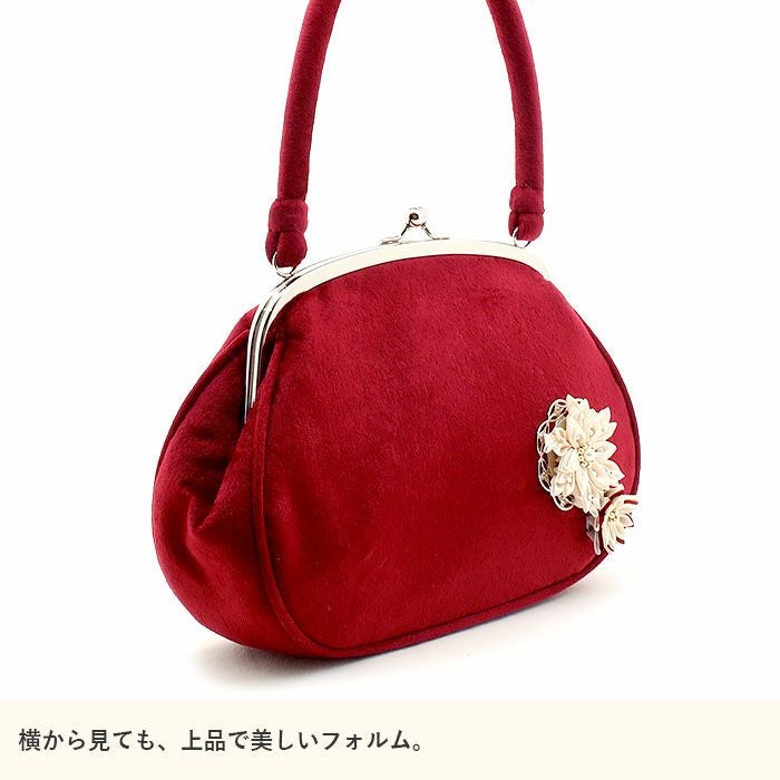 草履バッグセット　赤　成人式 草履 バッグ セット 成人式 結婚式 卒業式 無地 シンプル 送料無料 赤
