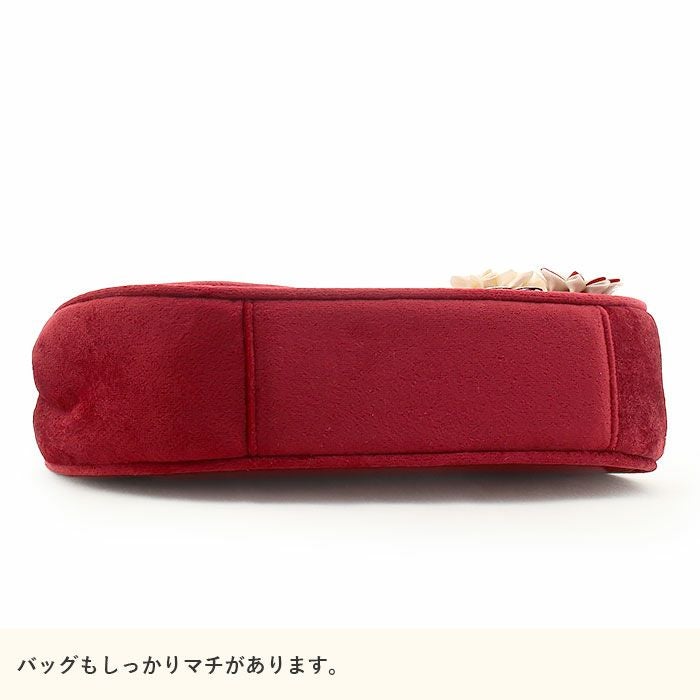 草履バッグセット 成人式 振袖用 成人用 フリー レッド ベージュ 2色