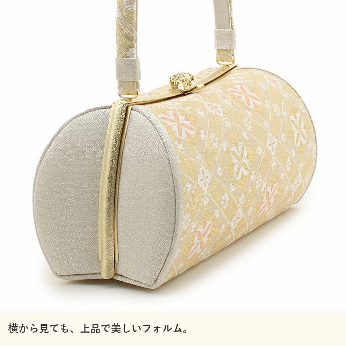 留袖用草履バッグセット 訪問着用 彩小径 フリー Lサイズ ゴールド
