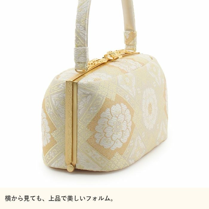 留袖用草履バッグセット 訪問着用 彩小径 フリー Lサイズ ゴールド