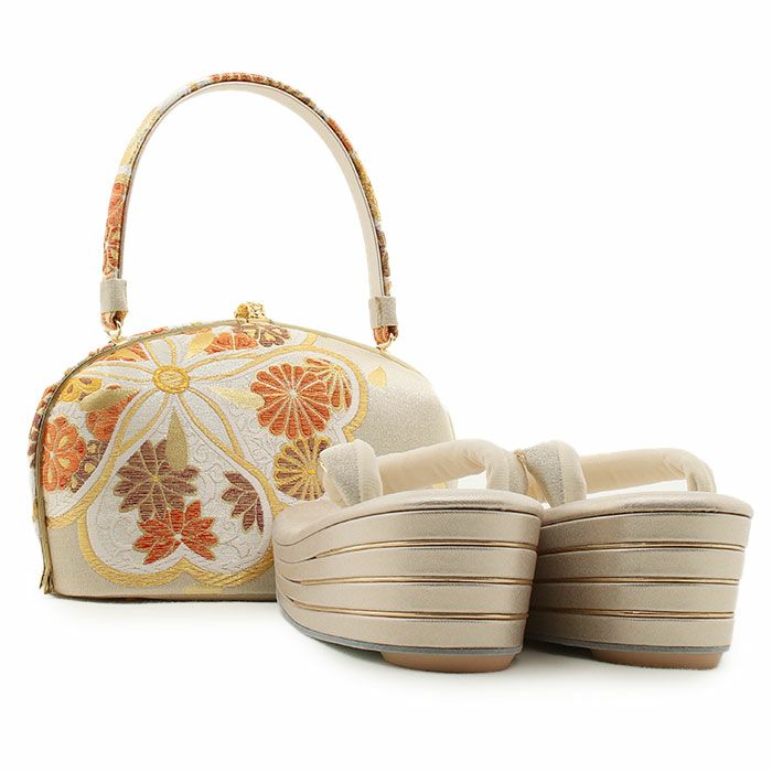 yun 様☆2008✨振袖や訪問着に✨ 有名ブランド 『彩小径』草履バッグ新品 草履バッグセット 成人式 振袖用 成人用 彩小径 フリー Lサイズ