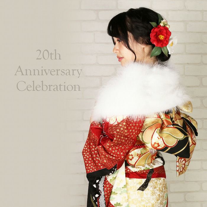 羽ショール◇成人式・和装♡パーティー・ドレス・洋装/アイボリー 成人式 振袖 ショール ファー フェザーショール マラボー 両面 / 白