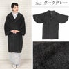 着物コート和装用全3色フリーサイズスーリーアルパカアルパカウールコート日本製着物用きものコートライトグレーダークグレーブラック和装コート着物用ロングへちま衿ラウンドカラーラグランスリーブ軽いやわらか防寒あったか冷え取りに秋冬