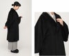 着物コート和装用全3色フリーサイズスーリーアルパカアルパカウールコート日本製着物用きものコートライトグレーダークグレーブラック和装コート着物用ロングへちま衿ラウンドカラーラグランスリーブ軽いやわらか防寒あったか冷え取りに秋冬