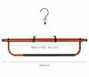 きものハンガー着物ハンガー帯掛付きブラウン茶伸縮式通年着付けお稽古あづま姿普段用カジュアル用小紋紬色無地御召お稽古和装通販購入