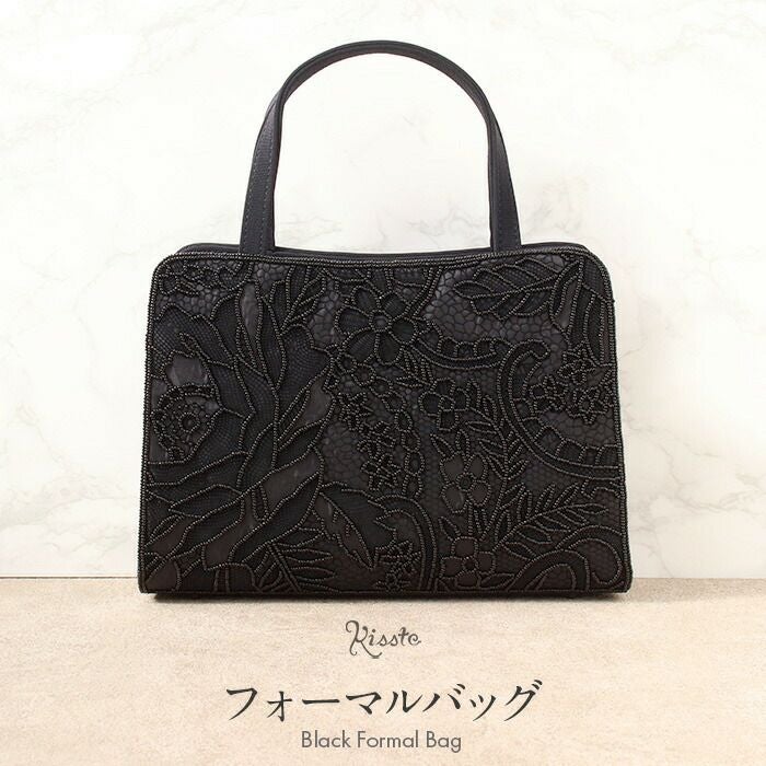 花柄ビーズ刺繍 和装用バッグ【黒系】新品 ヴィンテージ 総ビーズ刺繍 バッグ 花柄 和装 ドレス｜Yahoo!フリマ