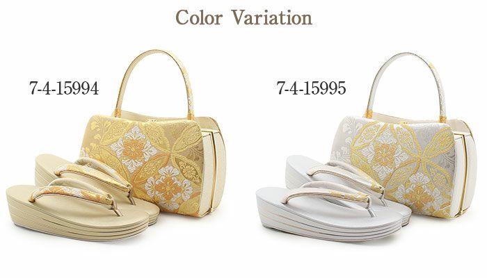 留袖用草履バッグセット 訪問着用 草履バッグ 世美庵 Mサイズ / L