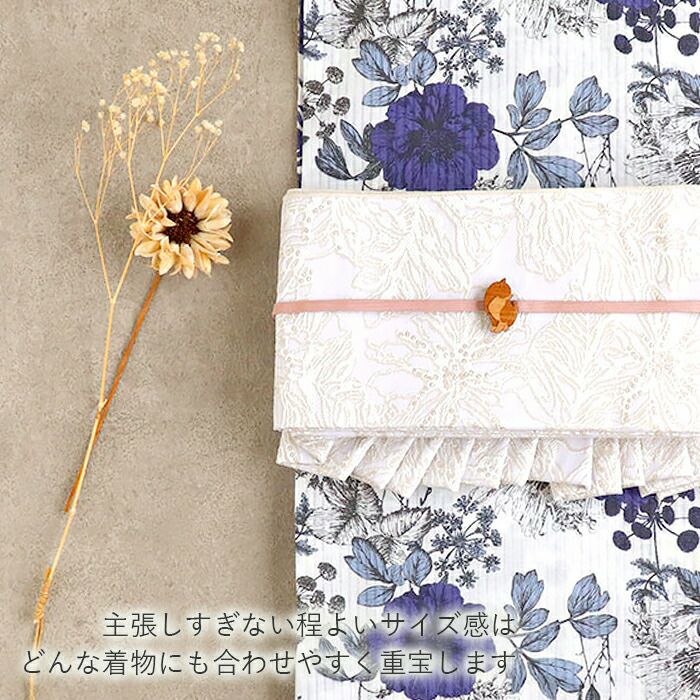 帯留め くるみ細工 茶 ブラウン 柿渋色 猫 菊 牡丹 六角 菱 組木 全6