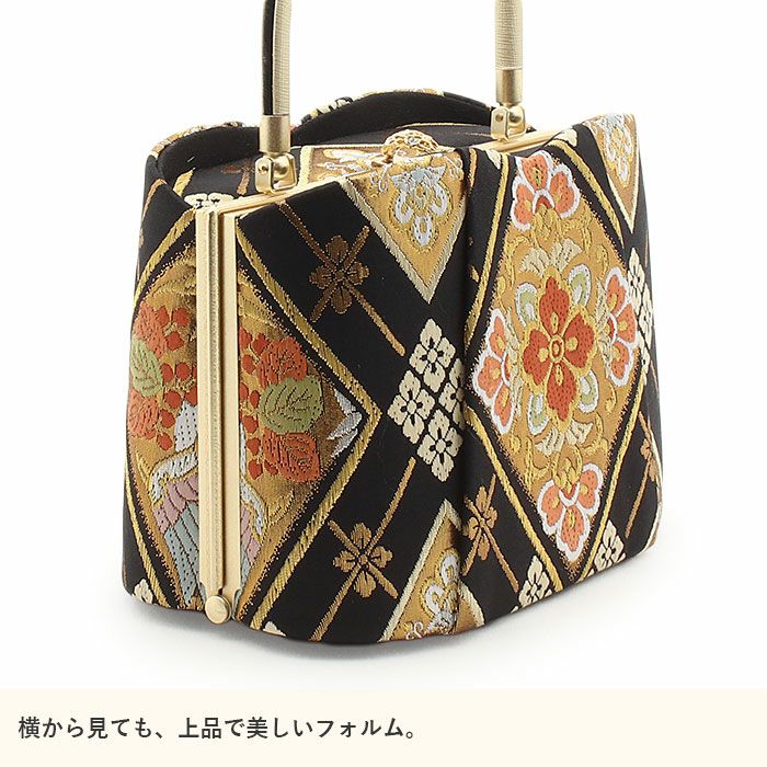 草履バッグセット 振袖用 世美庵 Sサイズ Lサイズ 薄黄 黒 クリーム