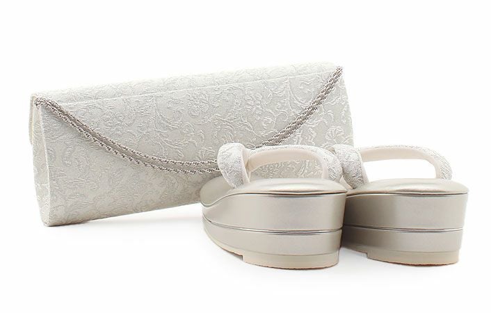 留袖用草履バッグセット 訪問着用 草履バッグ キステオリジナル 岩佐 M