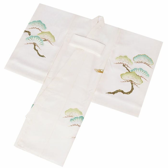 お宮参り着物男の子産着白金水色鷹富士山巳小槌宝刀松宝尽くし吉祥紋正絹友禅京友禅経済産業大臣指定伝統的工芸品金彩銀彩箔づかい新品日本製販売購入きもの祝い着のしめ掛け着初着祝着一つ身服装赤ちゃんベビー白蛇贈答御祝いfs