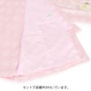 お宮参り着物女の子産着桃白牡丹貝桶鞠桜梅薔薇吉祥花正絹友禅銀彩ラメ箔新品日本製販売購入きもの祝い着のしめ掛け着初着祝着一つ身服装赤ちゃんベビーピンクfs