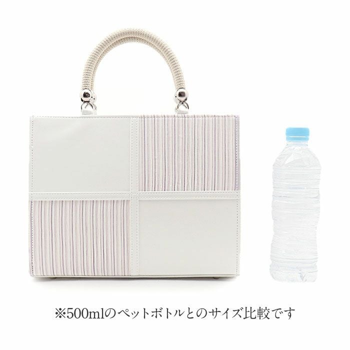 バッグお洒落バッグ着物和装レディース単品カジュアル用春夏彩小径小千谷縮麻合成皮革軽い日本製内フラップベロ付きマグネット付きかばん大きめ大容量お茶席茶会普段カジュアルトートバックストライプバッグ春夏用浴衣残暑