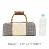 バッグお洒落バッグ着物和装レディース単品カジュアル用春夏秋彩小径紙布薄茶青灰黒軽いバンブーハンドル竹取手カバー付き日本製お茶席茶会普段カジュアル東京浅草製バッグ春夏用浴衣残暑fs