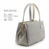 バッグお洒落バッグがま口バッグ着物和装洋装レディース単品カジュアル用春夏秋彩小径青ベージュ黒赤茶青灰軽い日本製普段カジュアルバッグ春夏用浴衣残暑fs