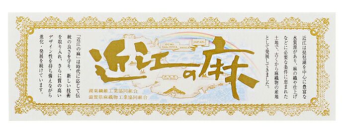 汗とり肌じゅばん 和装下着 和装肌着 肌襦袢 夏用 M L 近江の麻 麻わた