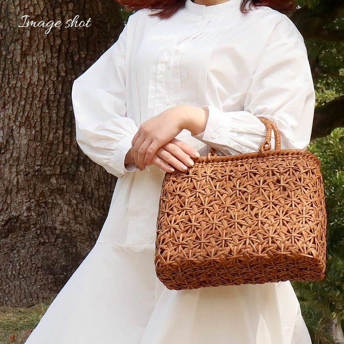 山葡萄かごバッグ山葡萄かごバッグ内布あり大人カゴバッグやまぶどう山ぶどう持ち手ハンドバッグきもの着物浴衣和装上品籠バッグかばんハンドバッグレディースナチュラル素材かごバッグ夏バッグトートバッグおしゃれfs