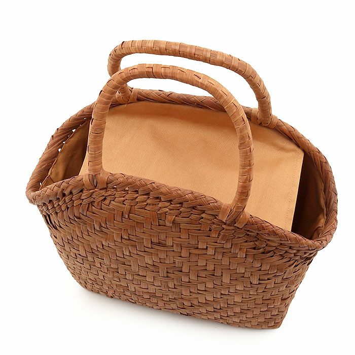 山葡萄かごバッグ山葡萄かごバッグ内布あり大人カゴバッグやまぶどう山ぶどう持ち手ハンドバッグきもの着物浴衣和装上品籠バッグかばんハンドバッグレディースナチュラル素材かごバッグ夏バッグトートバッグおしゃれfs
