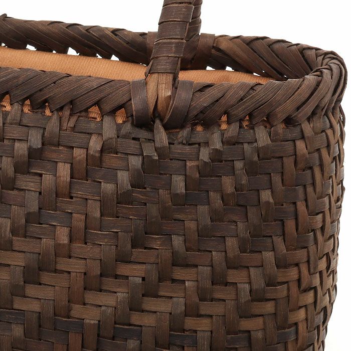 胡桃かごバッグくるみかごバッグ内布あり網代編み大人カゴバッグ持ち手ハンドバッグ軽い弾力しなやかきもの着物浴衣和装上品籠バッグかばんハンドバッグレディースナチュラル素材かごバッグ夏バッグトートバッグおしゃれfs