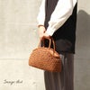 山葡萄かごバッグ山葡萄かごバッグ巾着月型六角花編み大人ブラウンカゴバッグやまぶどう山ぶどう持ち手ハンドバッグきもの着物浴衣和装上品かご巾着籠バッグかばんレディースナチュラル素材かごバッグ夏バッグトートバッグおしゃれfs