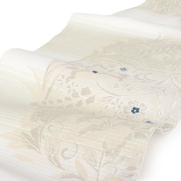 小紋紬色無地御召などのお着物にすぐ使えるお仕立て上がり九寸名古屋帯。春秋冬袷単衣の時期のお着物のお締めいただけます。