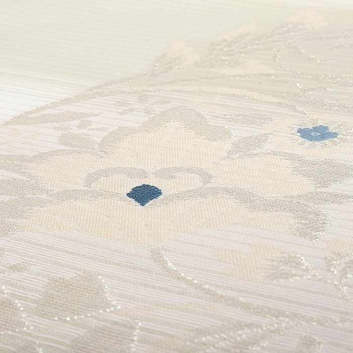 小紋紬色無地御召などのお着物にすぐ使えるお仕立て上がり九寸名古屋帯。春秋冬袷単衣の時期のお着物のお締めいただけます。