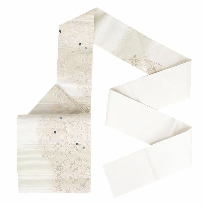 小紋紬色無地御召などのお着物にすぐ使えるお仕立て上がり九寸名古屋帯。春秋冬袷単衣の時期のお着物のお締めいただけます。