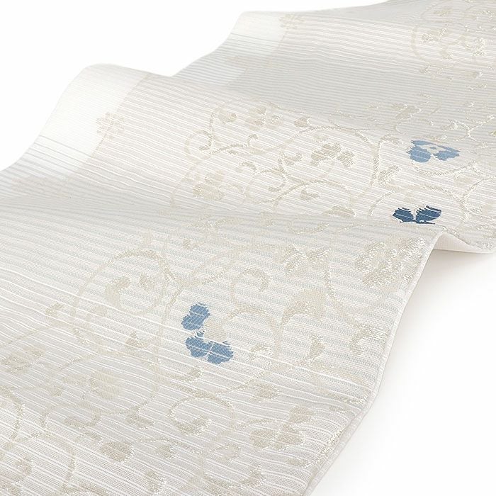 小紋紬色無地御召などのお着物にすぐ使えるお仕立て上がり九寸名古屋帯。春秋冬袷単衣の時期のお着物のお締めいただけます。