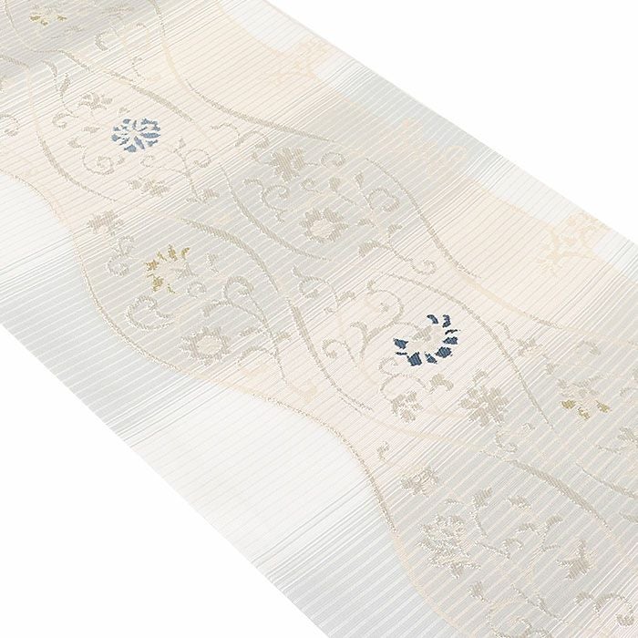 小紋紬色無地御召などのお着物にすぐ使えるお仕立て上がり九寸名古屋帯。春秋冬袷単衣の時期のお着物のお締めいただけます。