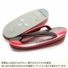 草履成人式振袖用成人用レディースLサイズ赤黒型押しエナメルラメ金彩辻が花3枚芯日本製痛くない歩きやすい女性振袖卒業袴振り袖ママ振おしゃれはたち結婚式ぞうり草履着物草履単品草履だけレッドブラック単品fs