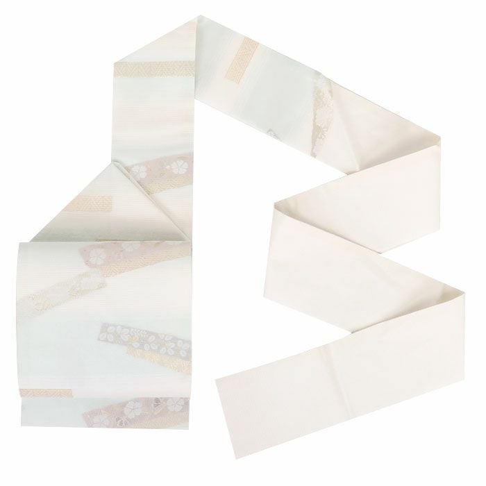 小紋紬色無地御召などのお着物にすぐ使えるお仕立て上がり九寸名古屋帯。春秋冬袷単衣の時期のお着物のお締めいただけます。