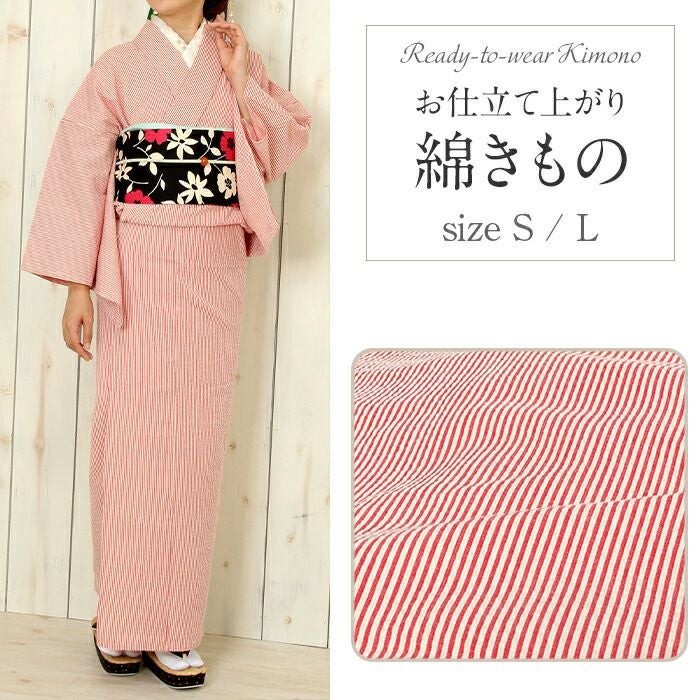 新品　綿絽　小粋な菊の小紋　Sサイズ細身の方にお勧め 000000028625-01.jpg?size=m&w=