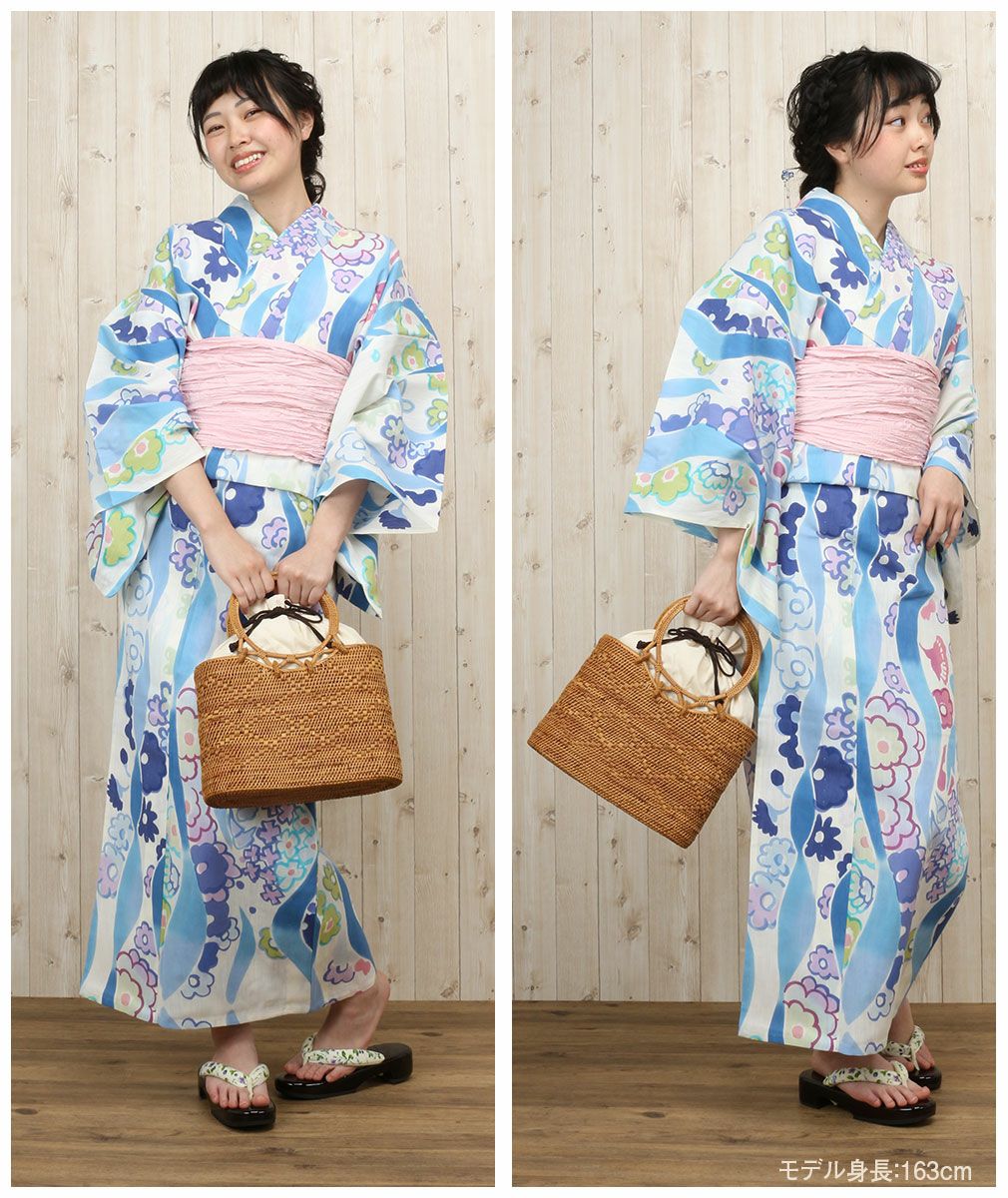 浴衣 単品 《tsumori chisato》お仕立て上がり浴衣 ＜オフホワイト